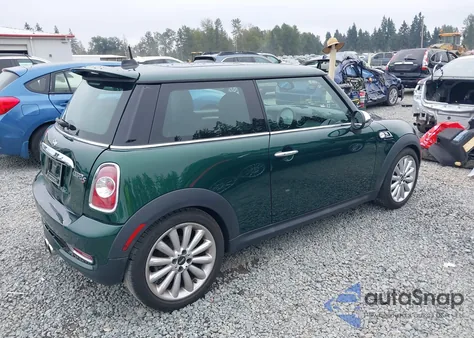 2012 Mini Cooper S z USA, uszkodzony, nr VIN WMWSV3C55CTY29391